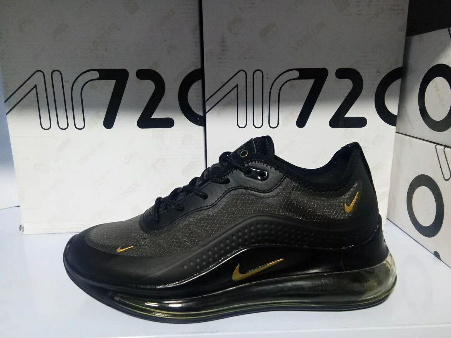 Nike Air Max 720 II Black Gold Shoes